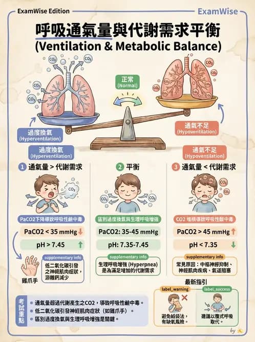 營養 - 呼吸系統生理學 - AI 圖文解析預覽