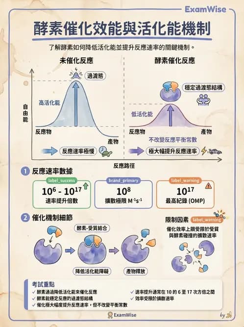 營養 - 酵素學基礎 - AI 圖文解析預覽