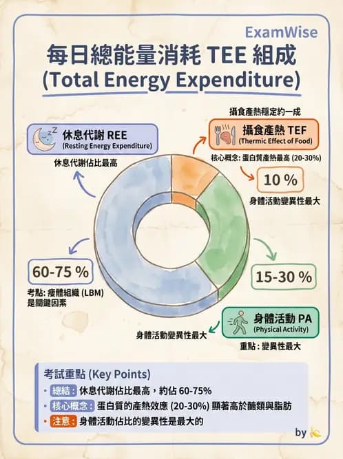 營養 - 能量平衡與食慾控制 - AI 圖文解析預覽
