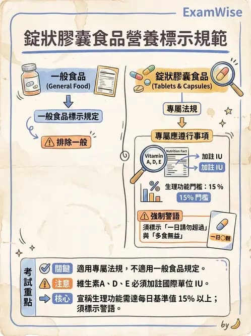 營養 - 營養標示與食品法規 - AI 圖文解析預覽