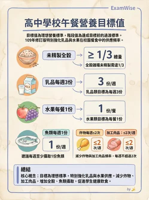 營養 - 學校營養政策 - AI 圖文解析預覽