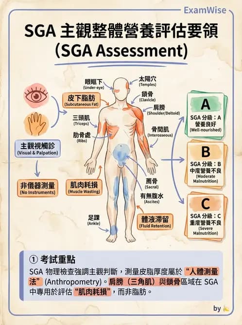 營養 - 營養篩檢與評估量表 - AI 圖文解析預覽