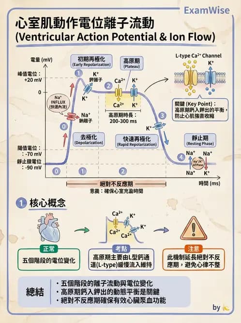 營養 - 心血管系統生理學 - AI 圖文解析預覽