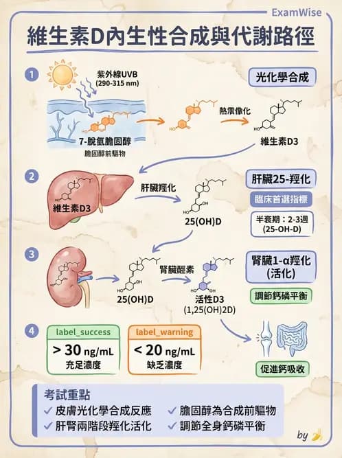 營養 - 維生素D - AI 圖文解析預覽