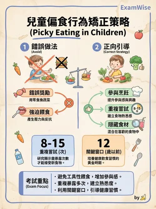 營養 - 兒童青少年與老年營養 - AI 圖文解析預覽