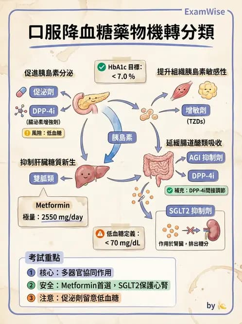 營養 - 糖尿病與代謝症候群 - AI 圖文解析預覽