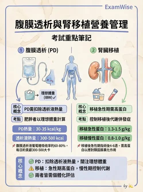 營養 - 透析治療飲食管理 - AI 圖文解析預覽