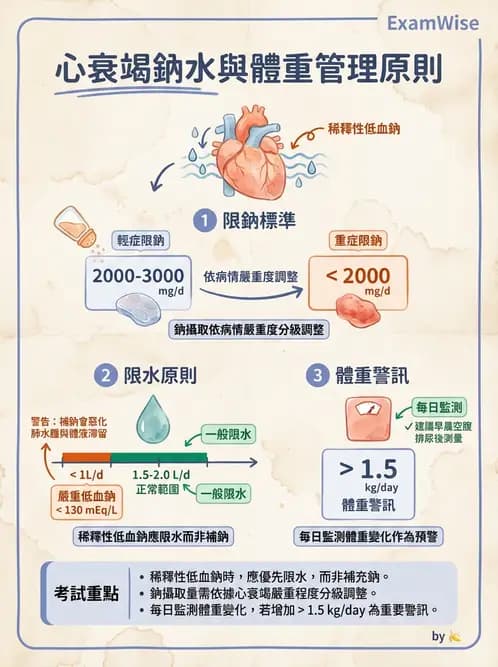 營養 - 心臟衰竭、移植與血脂管理 - AI 圖文解析預覽