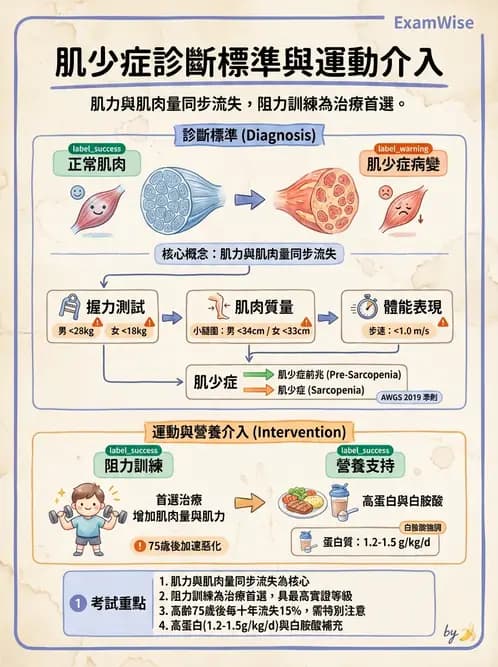 營養 - 老人營養與長期照護 - AI 圖文解析預覽