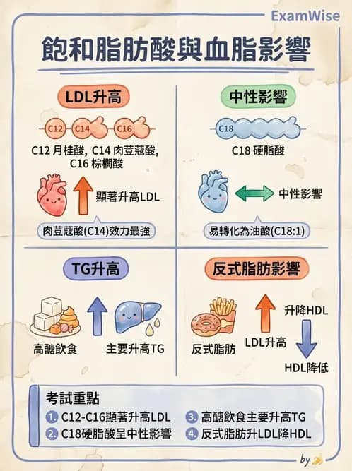 營養 - 脂蛋白與膽固醇代謝 - AI 圖文解析預覽