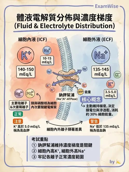 營養 - 巨量礦物質營養素 - AI 圖文解析預覽