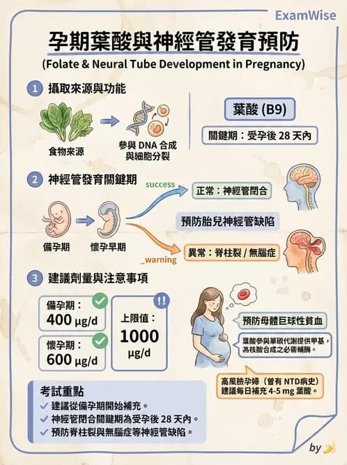 營養 - 孕期與哺乳期營養 - AI 圖文解析預覽