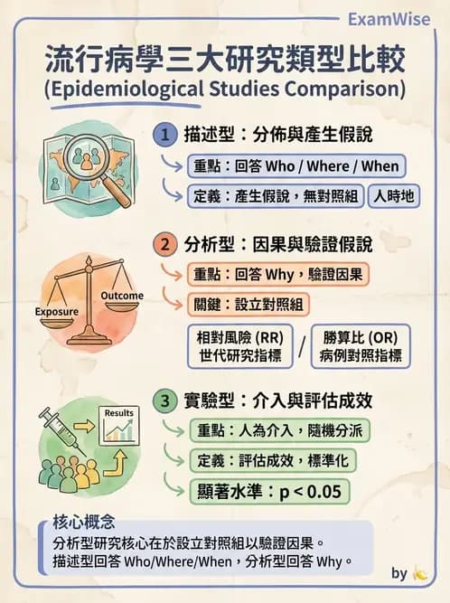 營養 - 流行病學與生物統計 - AI 圖文解析預覽
