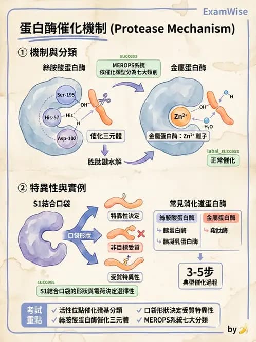 營養 - 酵素學基礎 - AI 圖文解析預覽