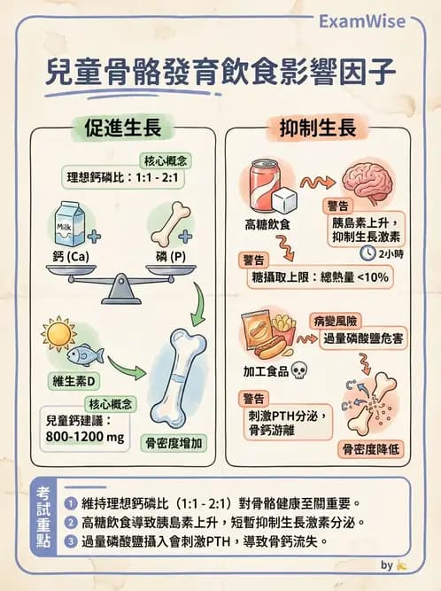 營養 - 兒童青少年與老年營養 - AI 圖文解析預覽