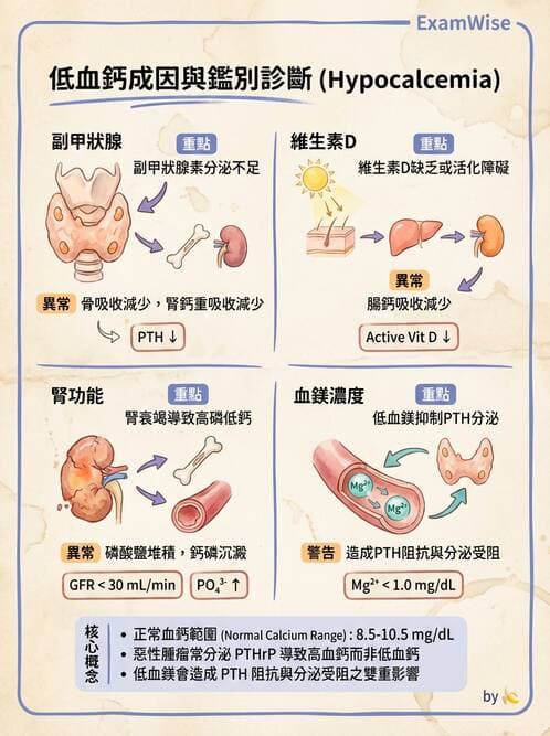 專師 - 鈣磷鎂異常 - AI 圖文解析預覽