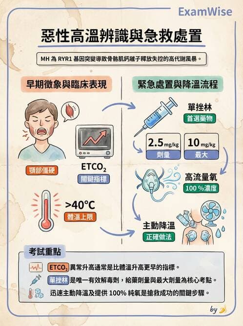 專師 - 麻醉與術後併發症 - AI 圖文解析預覽