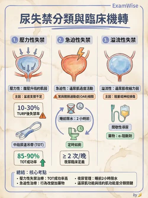 專師 - 尿失禁與排尿障礙 - AI 圖文解析預覽