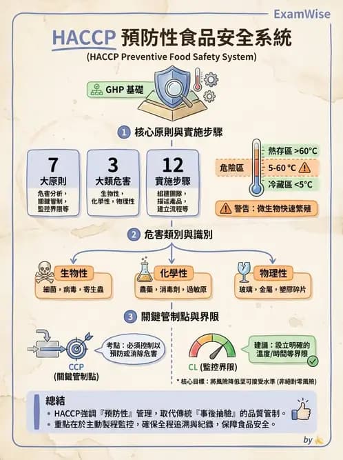 營養 - HACCP食品安全管制系統 - AI 圖文解析預覽