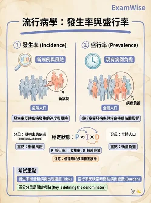 營養 - 流行病學與生物統計 - AI 圖文解析預覽