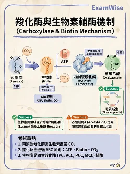 營養 - 酵素學基礎 - AI 圖文解析預覽