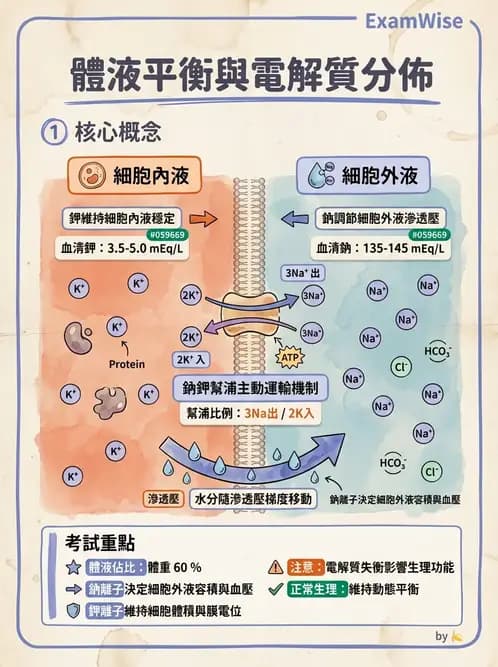 營養 - 巨量礦物質營養素 - AI 圖文解析預覽