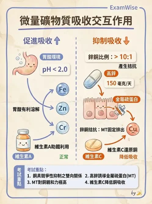 營養 - 鋅與銅營養 - AI 圖文解析預覽