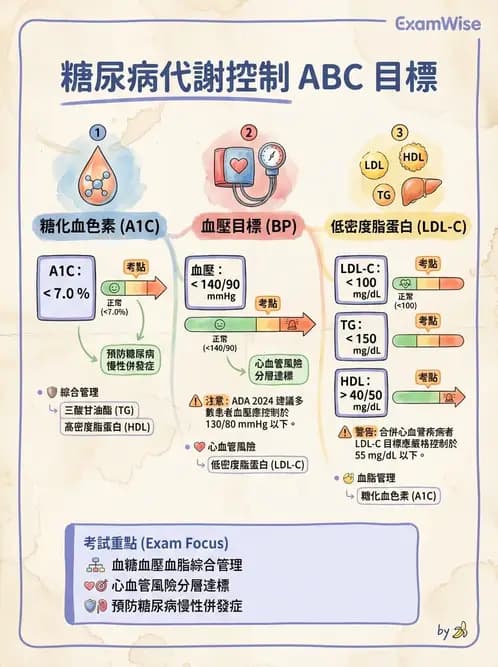 營養 - 糖尿病與代謝症候群 - AI 圖文解析預覽