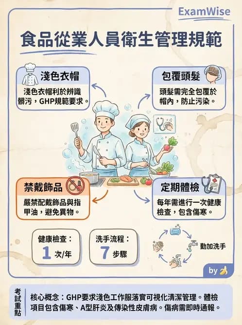 營養 - 食品安全衛生管理 - AI 圖文解析預覽