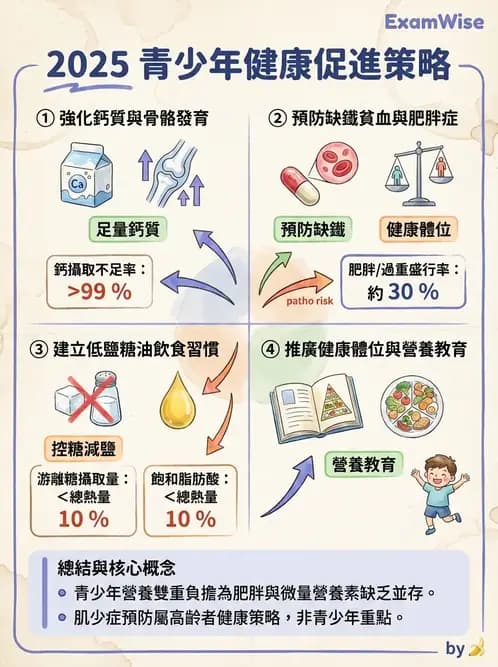 營養 - 公共衛生概論與預防醫學 - AI 圖文解析預覽