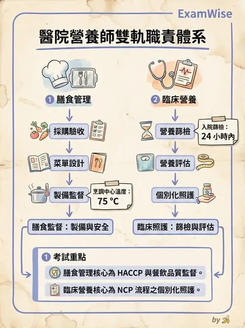 營養 - 營養師法規與執業規範 - AI 圖文解析預覽