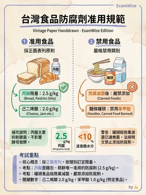營養 - 食品添加物 - AI 圖文解析預覽