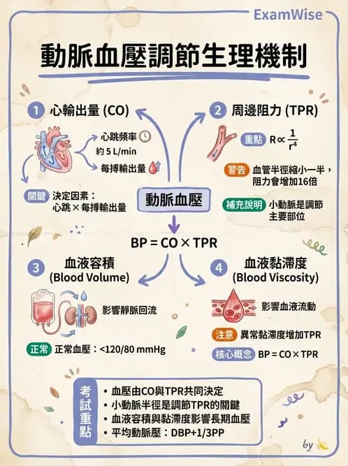 營養 - 心血管系統生理學 - AI 圖文解析預覽