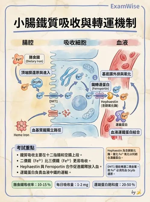 營養 - 鐵營養與貧血 - AI 圖文解析預覽