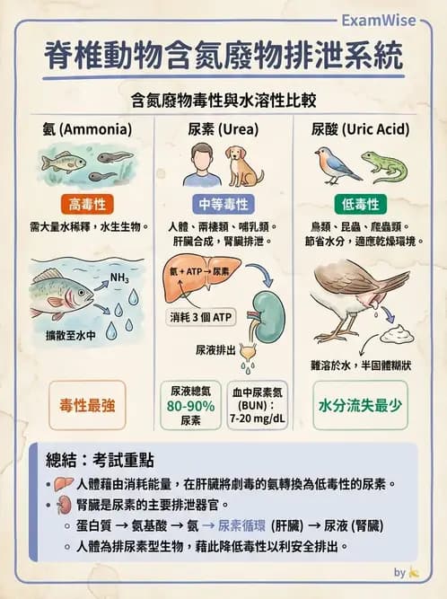 營養 - 胺基酸分類、功能與代謝 - AI 圖文解析預覽