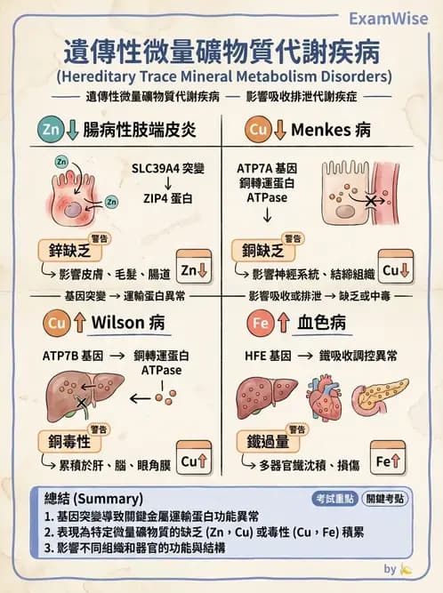 營養 - 鋅與銅營養 - AI 圖文解析預覽