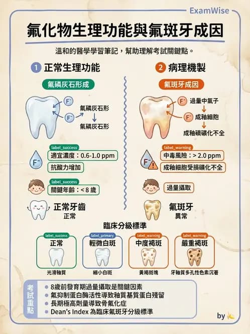 營養 - 生化指標與營養缺乏 - AI 圖文解析預覽
