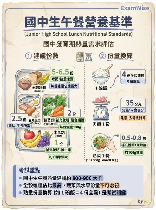 營養 - DRIs與飲食指南 - AI 圖文解析預覽