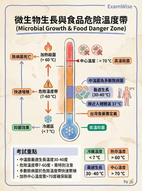 營養 - 食源性病原微生物 - AI 圖文解析預覽