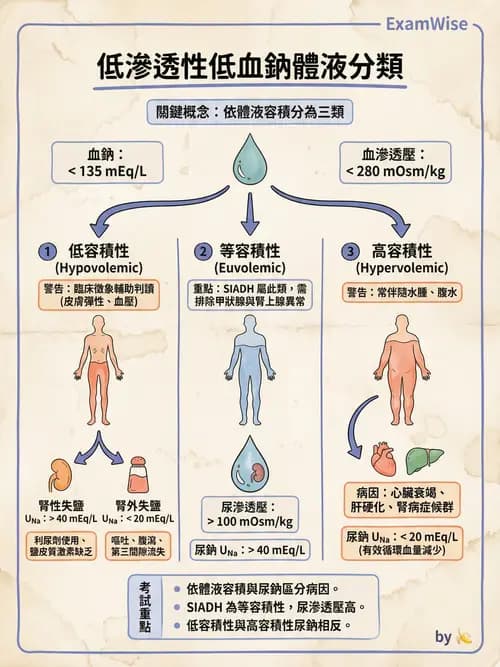 專師 - 鈉離子異常與SIADH - AI 圖文解析預覽
