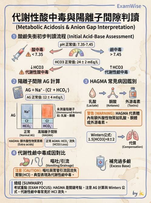 專師 - 酸鹼平衡 - AI 圖文解析預覽