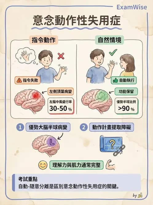 物治 - 腦中風感覺知覺與認知 - AI 圖文解析預覽
