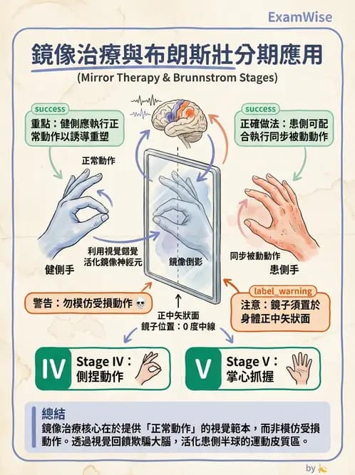 物治 - 腦中風上肢肩部與體適能 - AI 圖文解析預覽