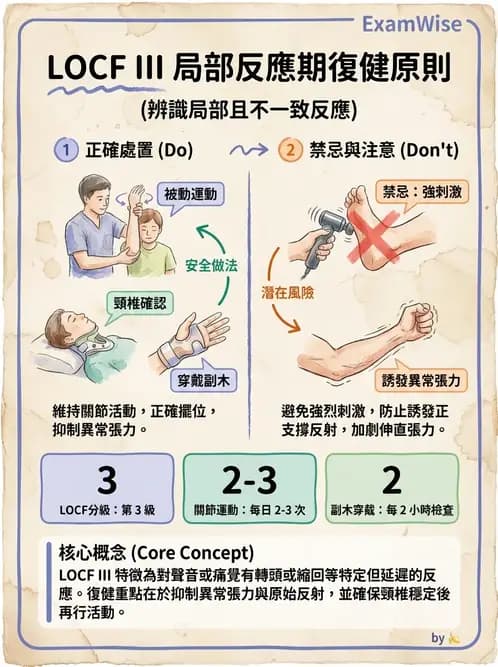 物治 - TBI LOCF分級與復健 - AI 圖文解析預覽