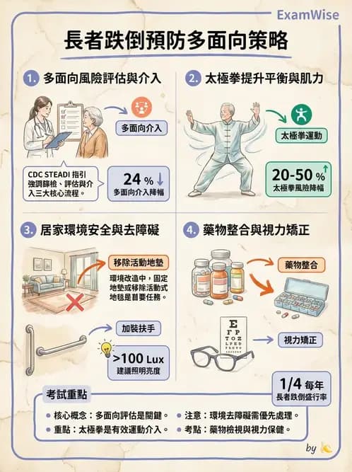 物治 - 跌倒預防與平衡訓練 - AI 圖文解析預覽