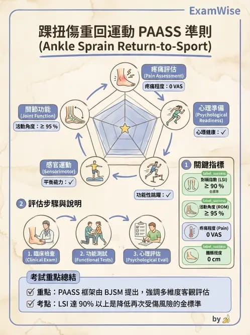 物治 - 踝關節損傷與復健 - AI 圖文解析預覽