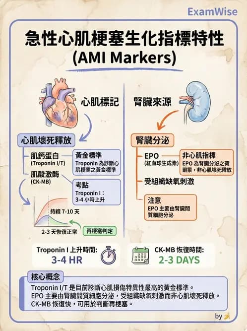 物治 - 心臟診斷工具與運動測試 - AI 圖文解析預覽