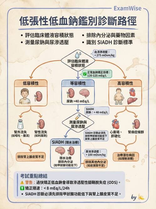 專師 - 鈉離子異常與SIADH - AI 圖文解析預覽