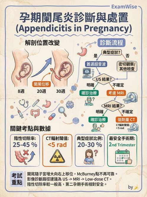 專師 - 闌尾炎與腸道外科 - AI 圖文解析預覽