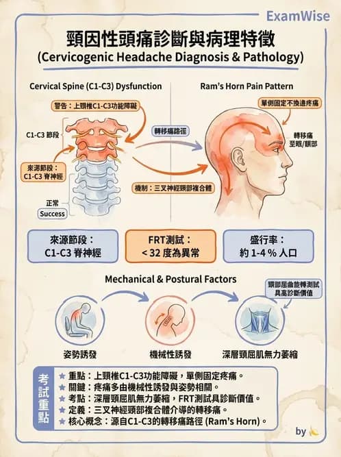 物治 - 頸椎評估與病理 - AI 圖文解析預覽